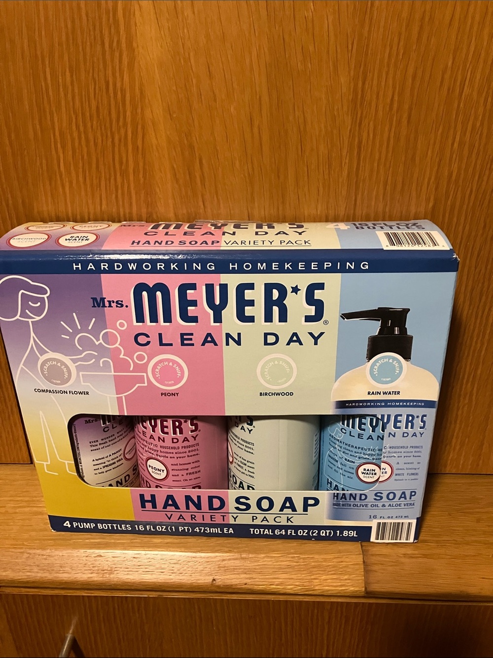 Hand Soap Variety Pack - Pink, Cream, Blue